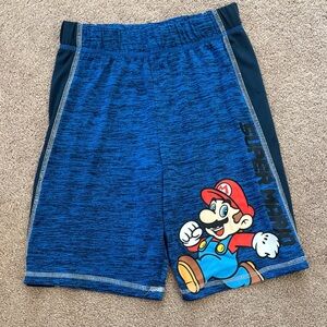 Super Mario Kids Blue Shorts